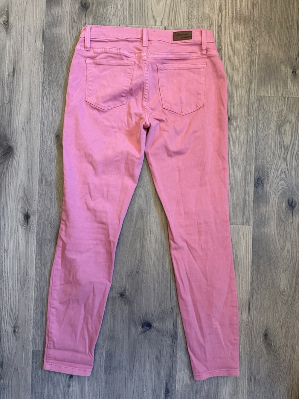 Soft Pink Skinny Jeans by - Picture 7 of 8